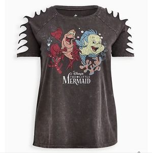 Torrid Disney Sebastian and Flounder slash top